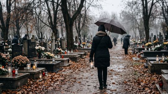 Pogoda na długi weekend 31.10–1.11 w Nowym Dworze Gdańskim: jak ubrać się na cmentarz