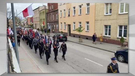 Rocznica uchwalenia Konstytucji 3 Maja w Nowym Dworze Gdańskim [materiał wideo]