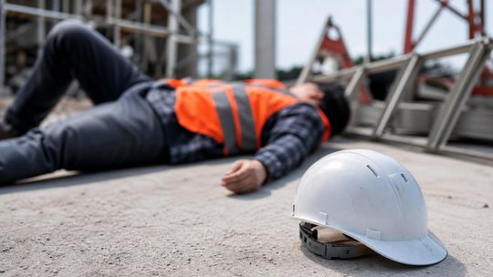 Upadek z wysokości: bezpieczeństwo pracy, budowy i odpowiedzialność