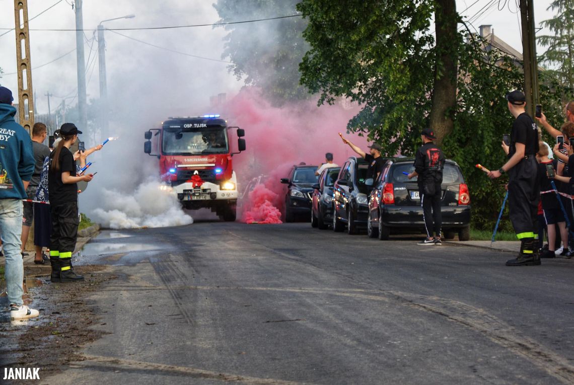 OSP Tujsk ma nowy samochód