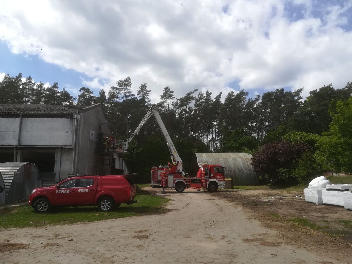 Wypadek w Jantarze. Mężczyzna przetransportowany śmigłowcem do szpitala